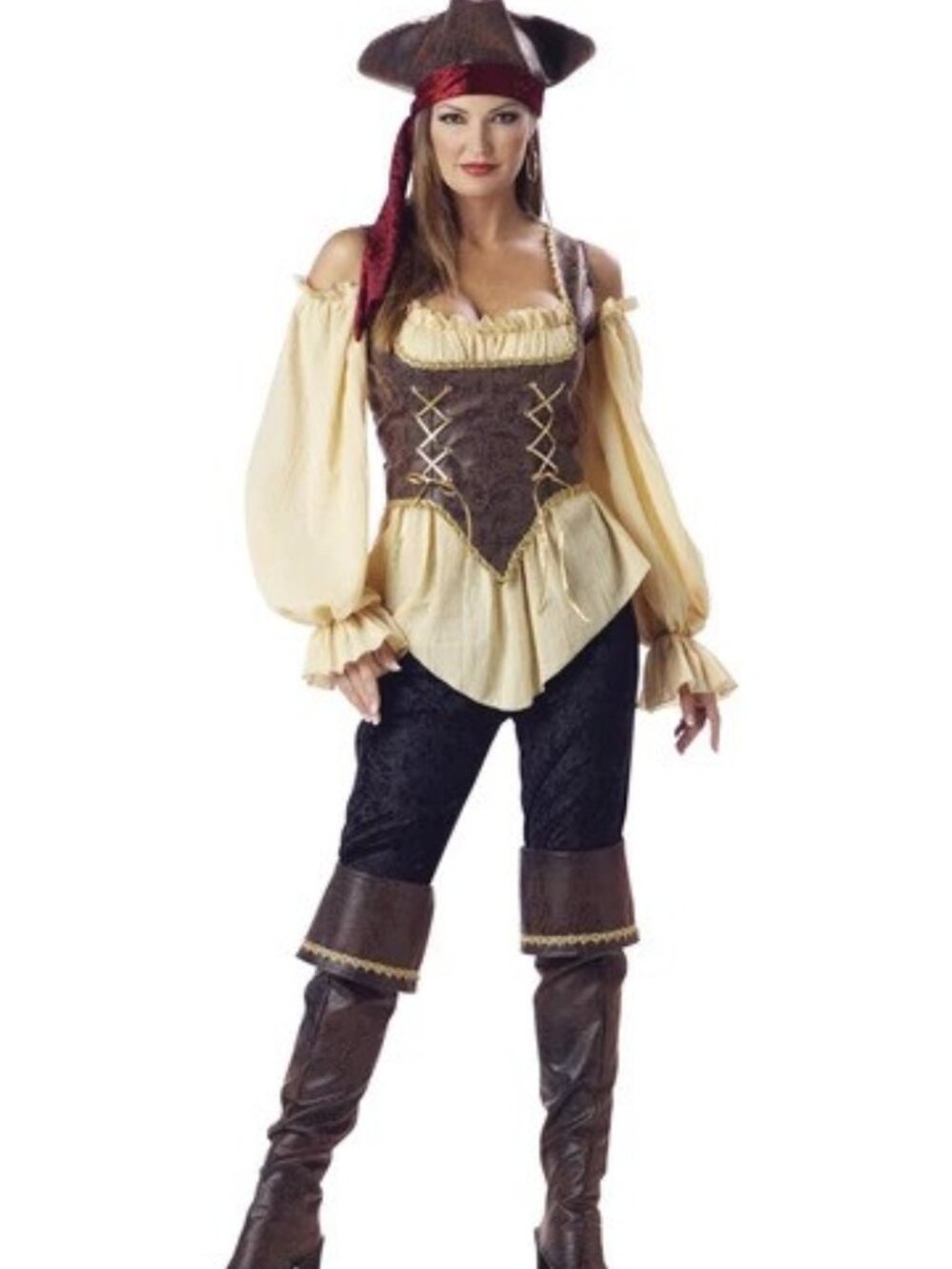 InCharacter Costumes Rustic Pirate Lady Size Medium